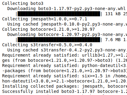 aws s3 upload