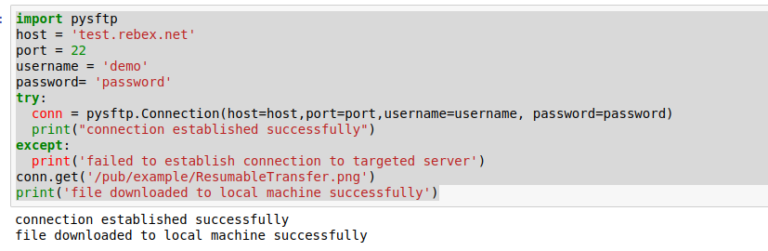 sftp move file python